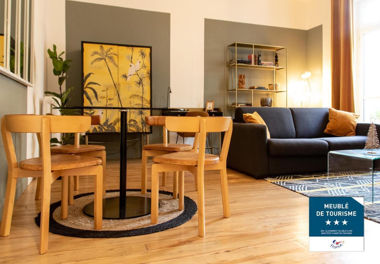 Magnolia : Superbe Deux-Pieces Quartier Du Chateau Pau Luaran gambar